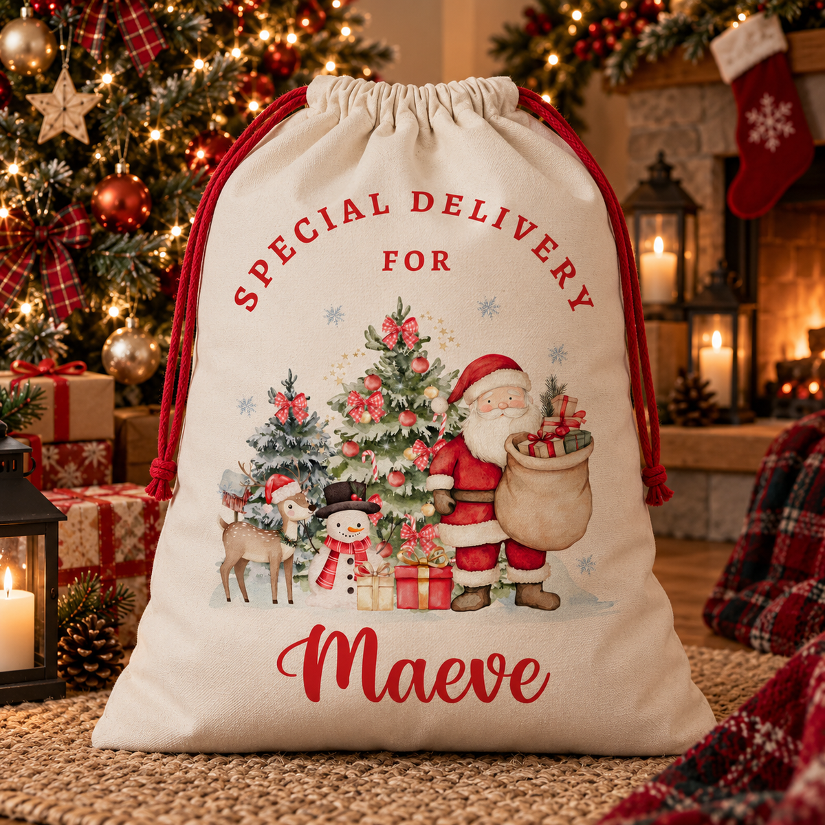Personalised Santa Sack