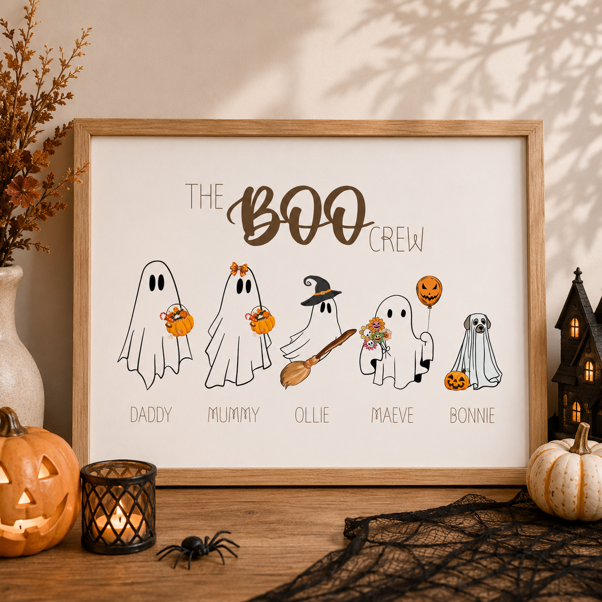 A4 Boo Crew Print