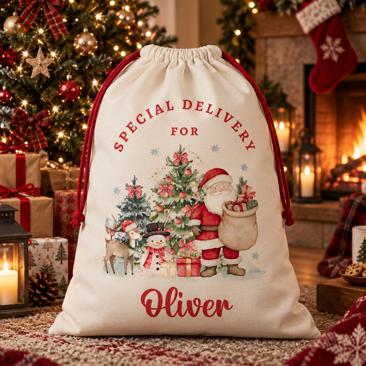 Personalised Santa Sack